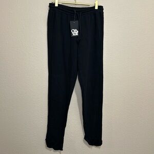 CHASER French Terry Tulip Hem Lounge Pant, Size S, NWT